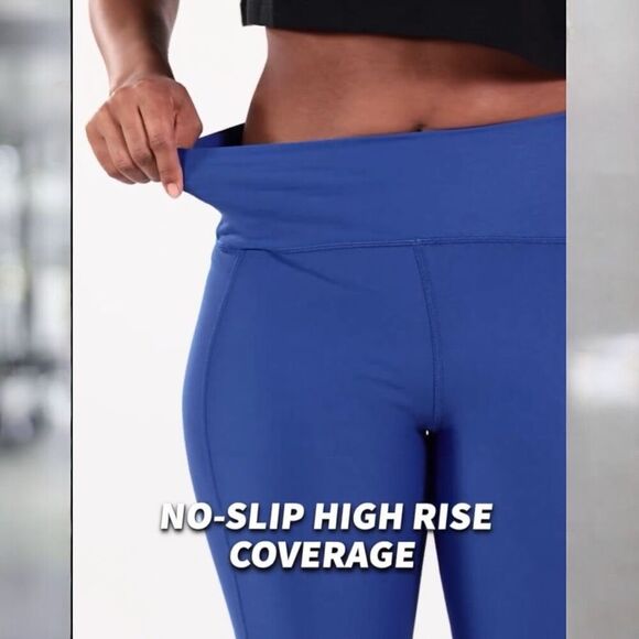 Under Armour Blue Tech High-Waisted Leggings Size XXL Short NWT - Picture 5 of 12